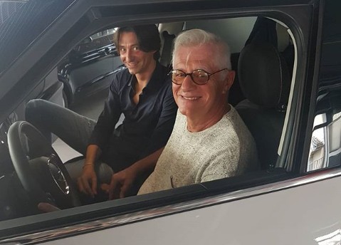 Francesco e Franco Oppini in una foto insieme