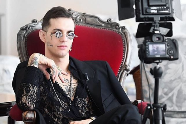 Sanremo 2020, Achille Lauro: fidanzata, tatuaggi, padre