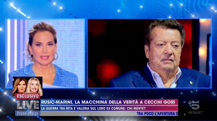 Vittorio Cecchi Gori: la macchina della verità a Live Non è la d&#8217;Urso (video)