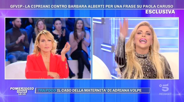 GF Vip 4, Francesca Cipriani contro Barbara Alberti: &#8220;10 anni fa, mi insultò e mi fece piangere!&#8221; (Video)