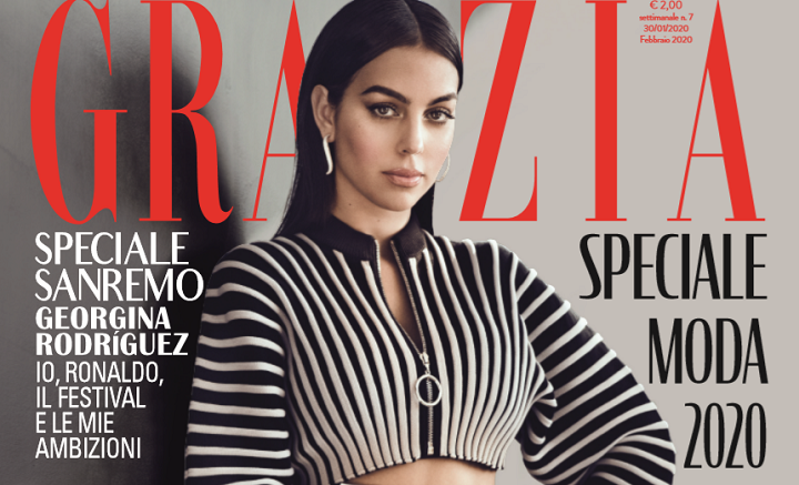 Georgina Rodriguez: &#8220;Voglio mostrarmi per quella che sono. Non c&#8217;è posto migliore di Sanremo&#8221;