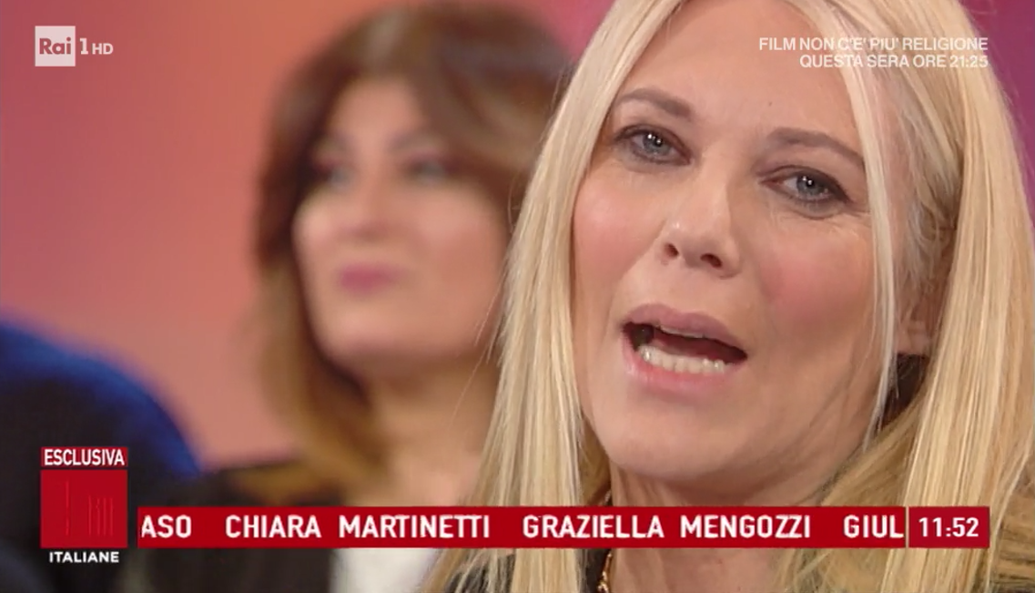 Eleonora Daniele annuncia di essere incinta in diretta a Storie Italiane