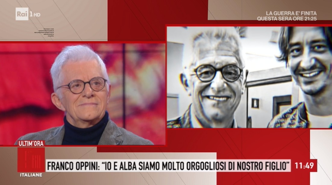 Franco Oppini: &#8220;Mio figlio Francesco è il frutto di due genitori molto attenti&#8221;