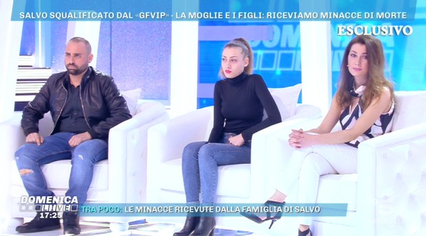 GF Vip 4, la famiglia di Salvo Veneziano a Domenica Live: &#8220;Abbiamo ricevuto minacce di morte e bullismo sui social&#8221; (Video)