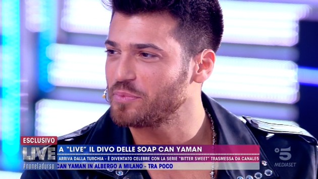 Can Yaman: &#8220;Vorrei vivere in Italia&#8221; (video)