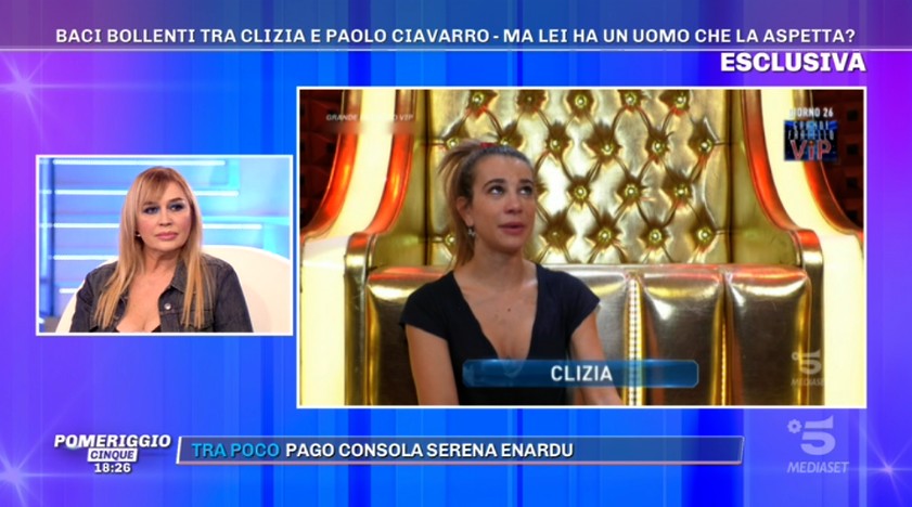 Grande Fratello Vip, Clizia Incorvaia: spunta un altro uomo misterioso? (video)