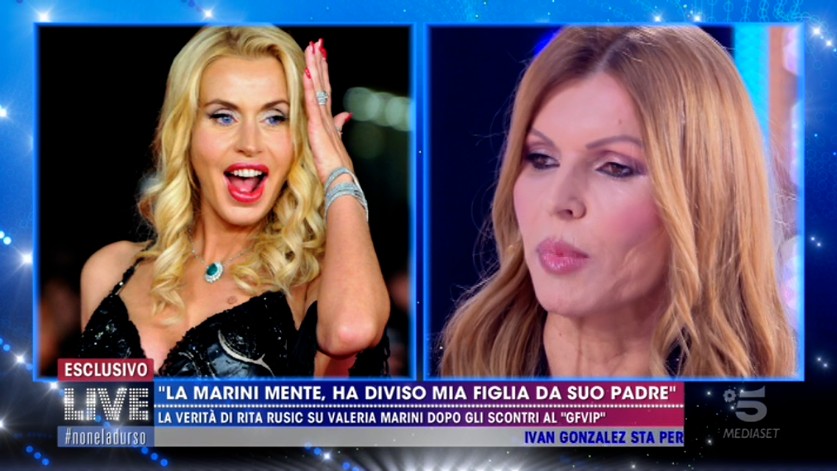 Rita Rusic: &#8220;Adriana Volpe? Ha visto in me una rivale&#8221; (video)