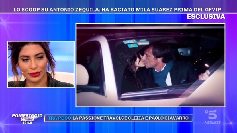 Antonio Zequila bacia Mila Suarez: &#8220;Voleva provare un bacio della marocchina&#8221; (video)