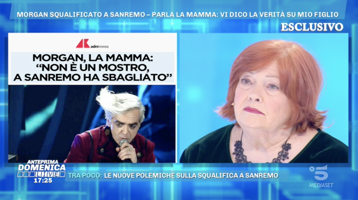 Luciana Castoldi: &#8220;Mio figlio Morgan non ha ancora superato il suicidio del padre&#8221;