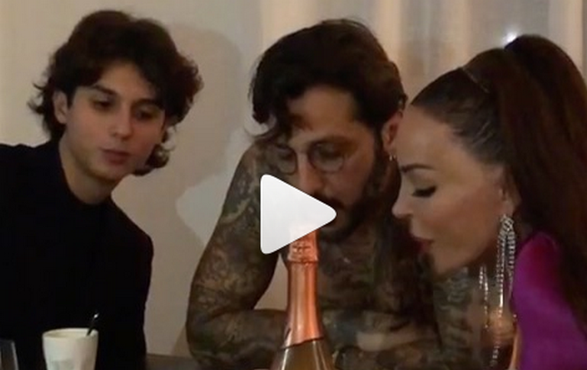 Coronavirus, Fabrizio Corona, compleanno con Nina Moric. E la quarantena? (VIDEO)