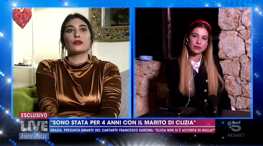 Clizia Incorvaia, è lite con la presunta ex amante di Francesco Sarcina: &#8220;Sei qua grazie a me&#8221; (video)