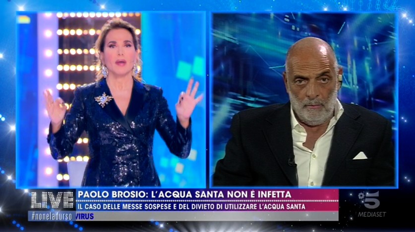 Paolo Brosio: &#8220;Non mi sembra che le chiese siano focolare di Coronavirus&#8221; (video)