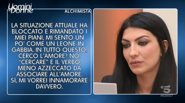 Alchimista, chi è il misterioso corteggiatore di Giovanna Abate di Uomini e Donne (Video)