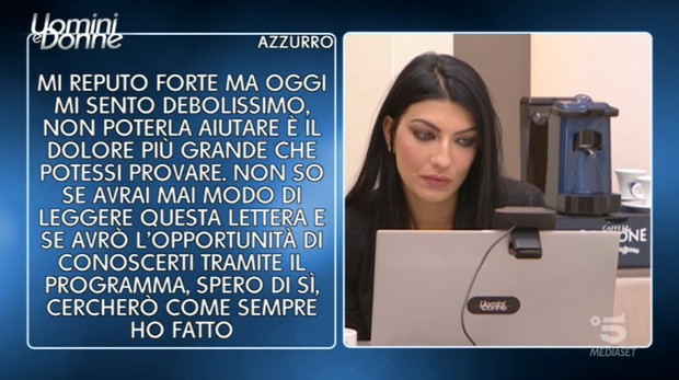 Azzurro, chi è il misterioso corteggiatore di Giovanna Abate di Uomini e Donne (Video)