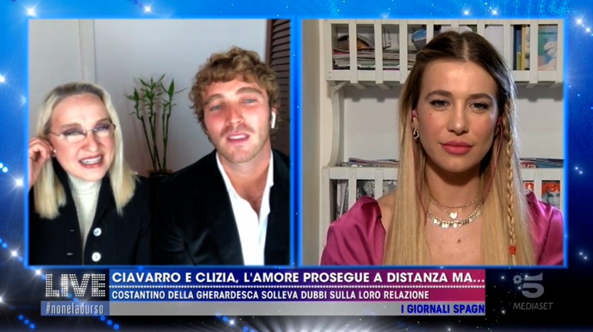 Clizia Incorvaia e Paolo Ciavarro: &#8220;Questa distanza ci sta unendo ancora di più&#8221; (video)