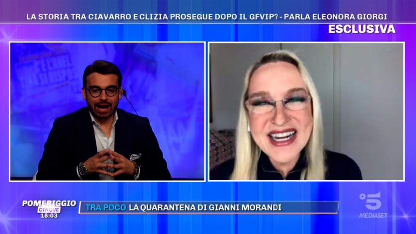 Eleonora Giorgi: &#8220;Clizia Incorvaia? Tra noi è nato un rapporto&#8221; (video)