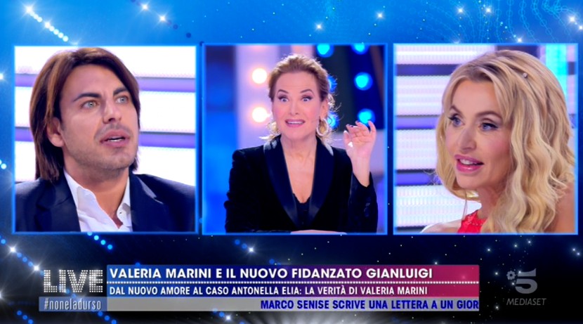 Valeria Marini: &#8220;A mamma Gianna Orrù piace il mio fidanzato Gianluigi Martino&#8221; (video)