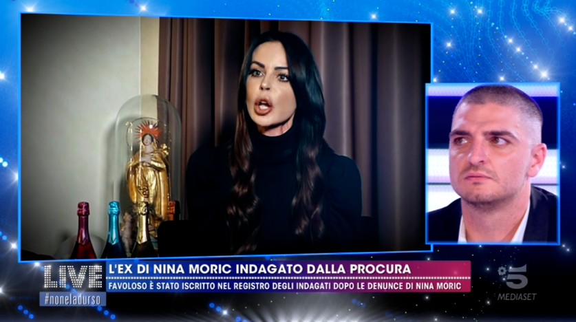 Nina Moric contro Luigi Mario Favoloso: le nuove accuse a Live non è la d&#8217;Urso (video)