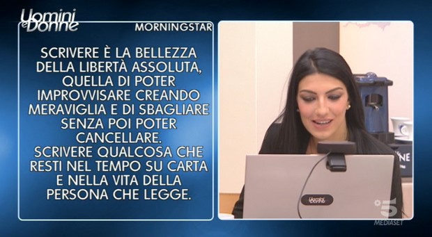 Morning Star, chi è il misterioso corteggiatore di Giovanna Abate di Uomini e Donne (Video)