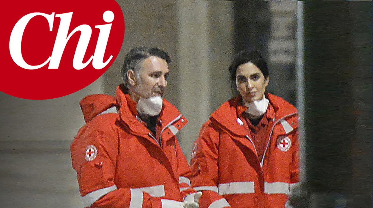 Coronavirus, Raoul Bova e Rocio Munoz Morales diventano volontari per la Croce Rossa