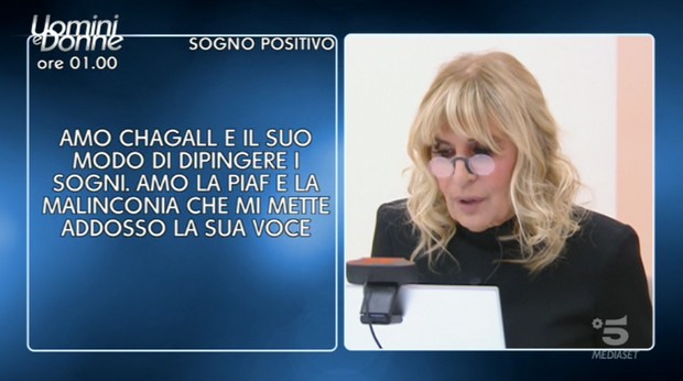 Sogno Positivo, chi è il misterioso corteggiatore di Gemma Galgani di Uomini e Donne (Video)