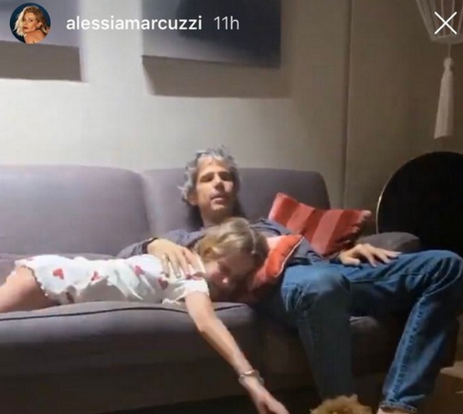 Alessia Marcuzzi smentisce crisi matrimoniale con un video su Instagram