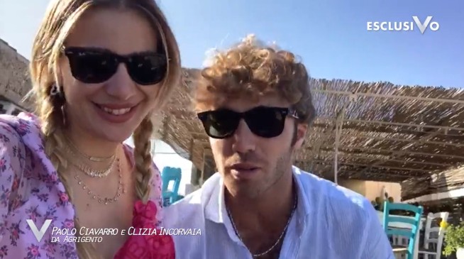 Paolo Ciavarro e Clizia Incorvaia a Verissimo: &#8220;Evviva l&#8217;amore&#8221; (video)