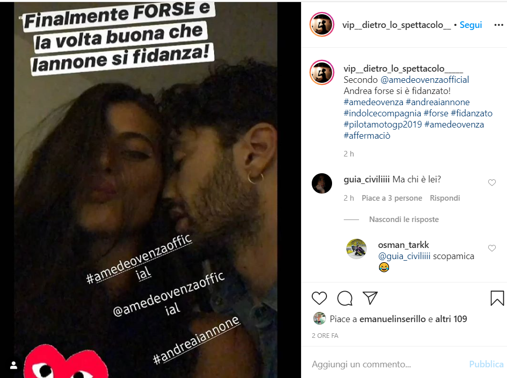 Andrea Iannone ha un nuovo amore? (foto)