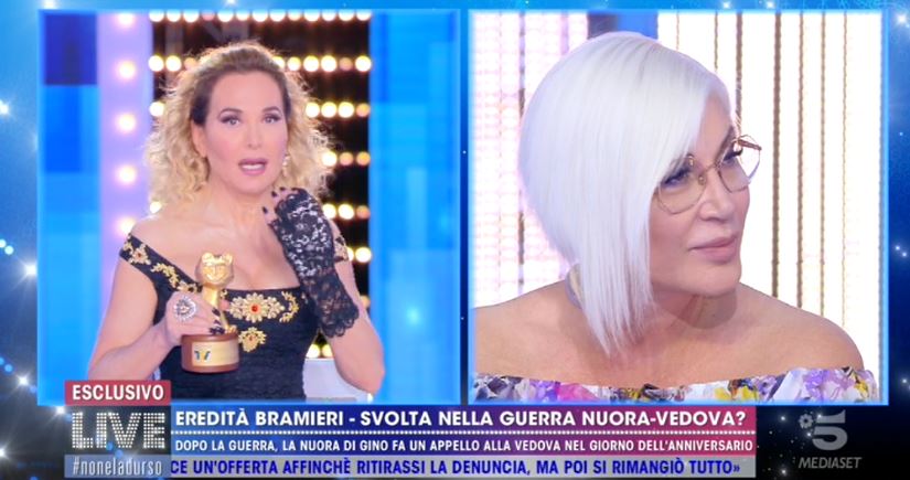 Live Non è la D&#8217;Urso, Lucia Bramieri e l&#8217;appello ad Angela Baldassini: &#8220;Facciamo pace&#8221;