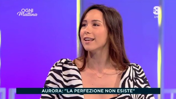 Aurora Ramazzotti a Ogni mattina: &#8220;La perfezione non esiste&#8221;