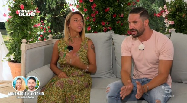 Temptation Island Oggi, Annamaria Laino e Antonio Martello: &#8220;Se Dio vuole, verrà anche un bambino&#8230;&#8221; (Video)