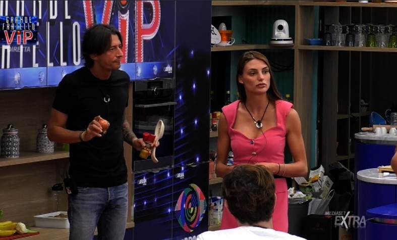 Grande Fratello Vip 5, Franceska Pepe: è lite con Tommaso Zorzi e Dayane Mello sul polpettone (video)