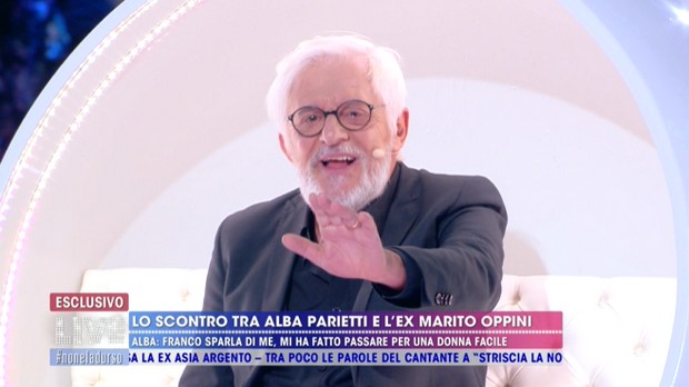 Franco Oppini: figlio, compagna, Alba Parietti, anni, Instagram