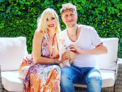 Stefania Orlando e il marito Simone Gianlorenzi