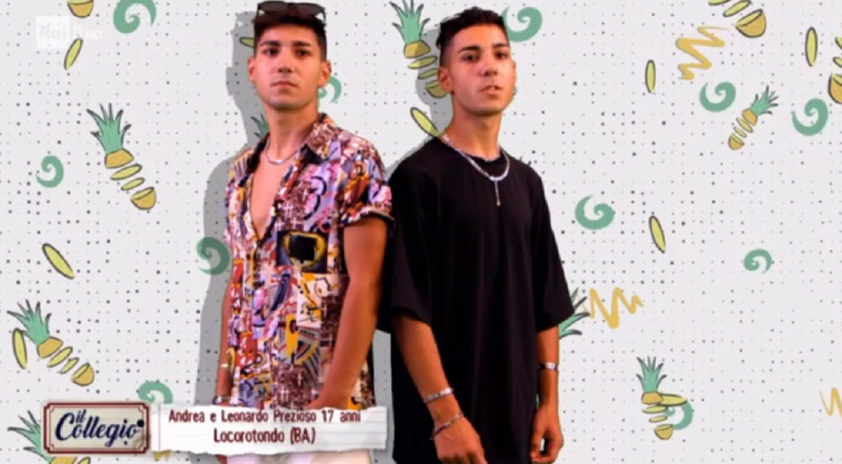 Andrea e Leonardo Prezioso de Il Collegio 5