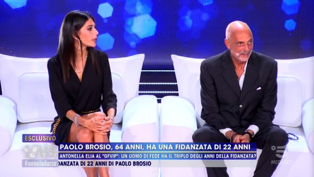 Paolo Brosio e la fidanzata Maria Laura De Vitis