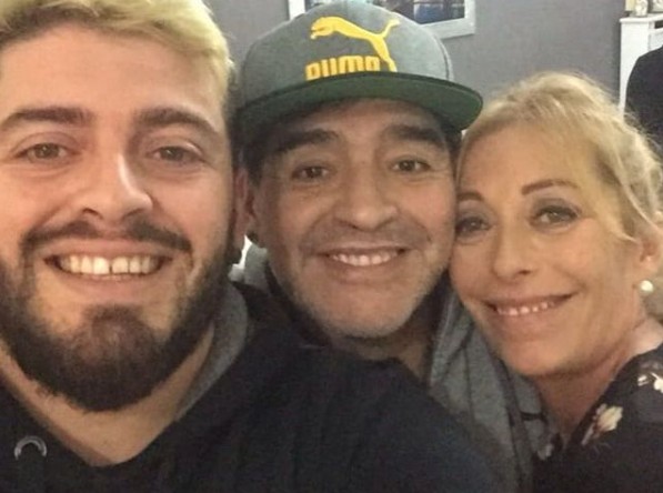 Cristiana Sinagra, Maradona, Diego Jr