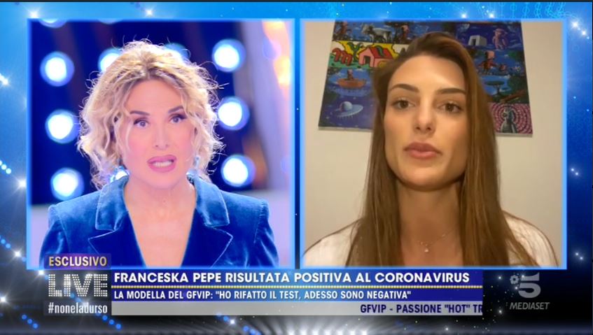 Franceska Pepe rivela: tampone al Covid-19 negativo (dopo il test sierologico positivo)