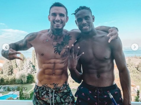 Lucas Peracchi e Enock Barwuah