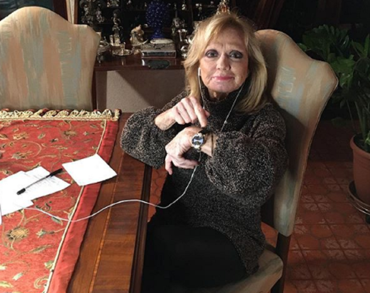 La cantante Rita Pavone