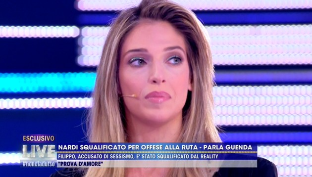Guenda Goria a Live non è la d'Urso