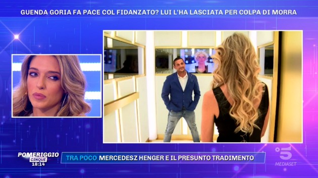 Guenda Goria e Telemaco Dell&#8217;Aquila sono tornati assieme: l&#8217;annuncio a Pomeriggio 5 (video)