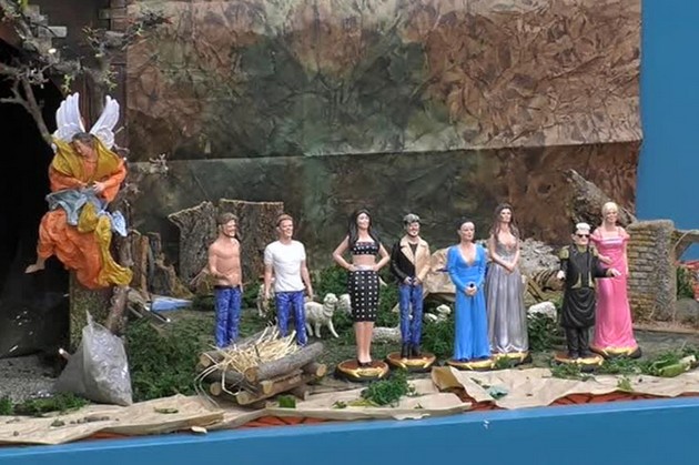 Statuine presepe Grande Fratello Vip 5