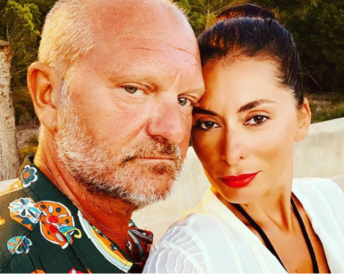 Andrea Pucci e la compagna Priscila Prado