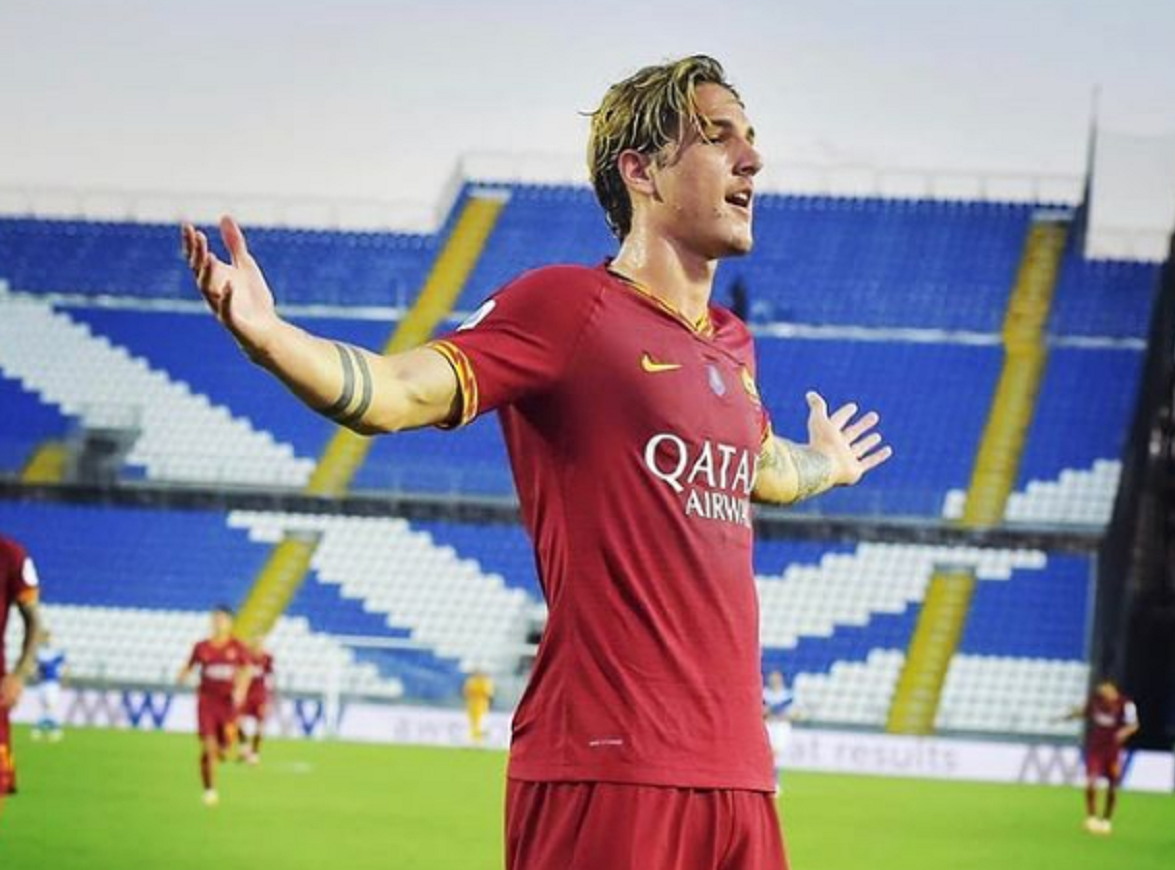 Nicolò Zaniolo, figlio di Francesca Costa