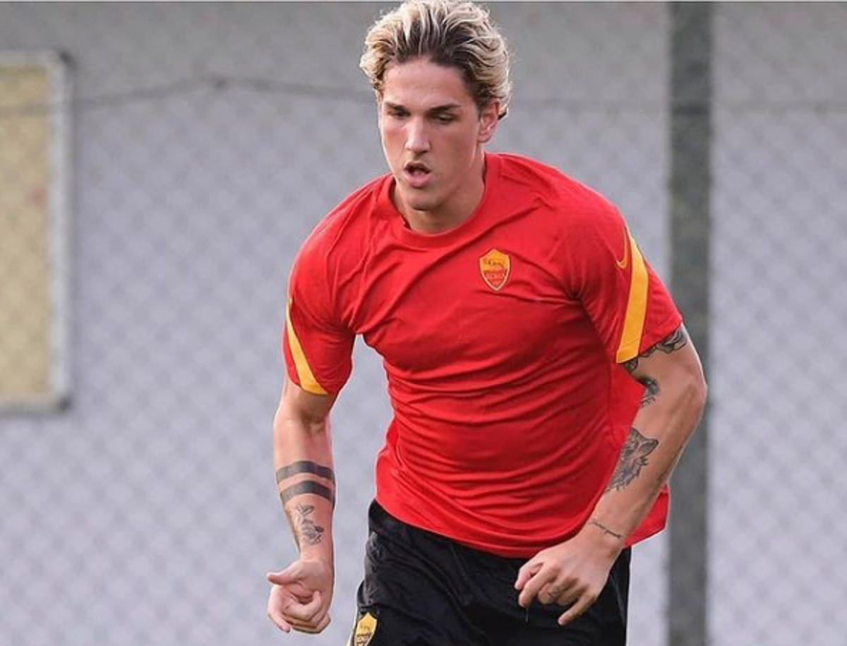 Nicolò Zaniolo, calciatore della Roma e della Nazionale