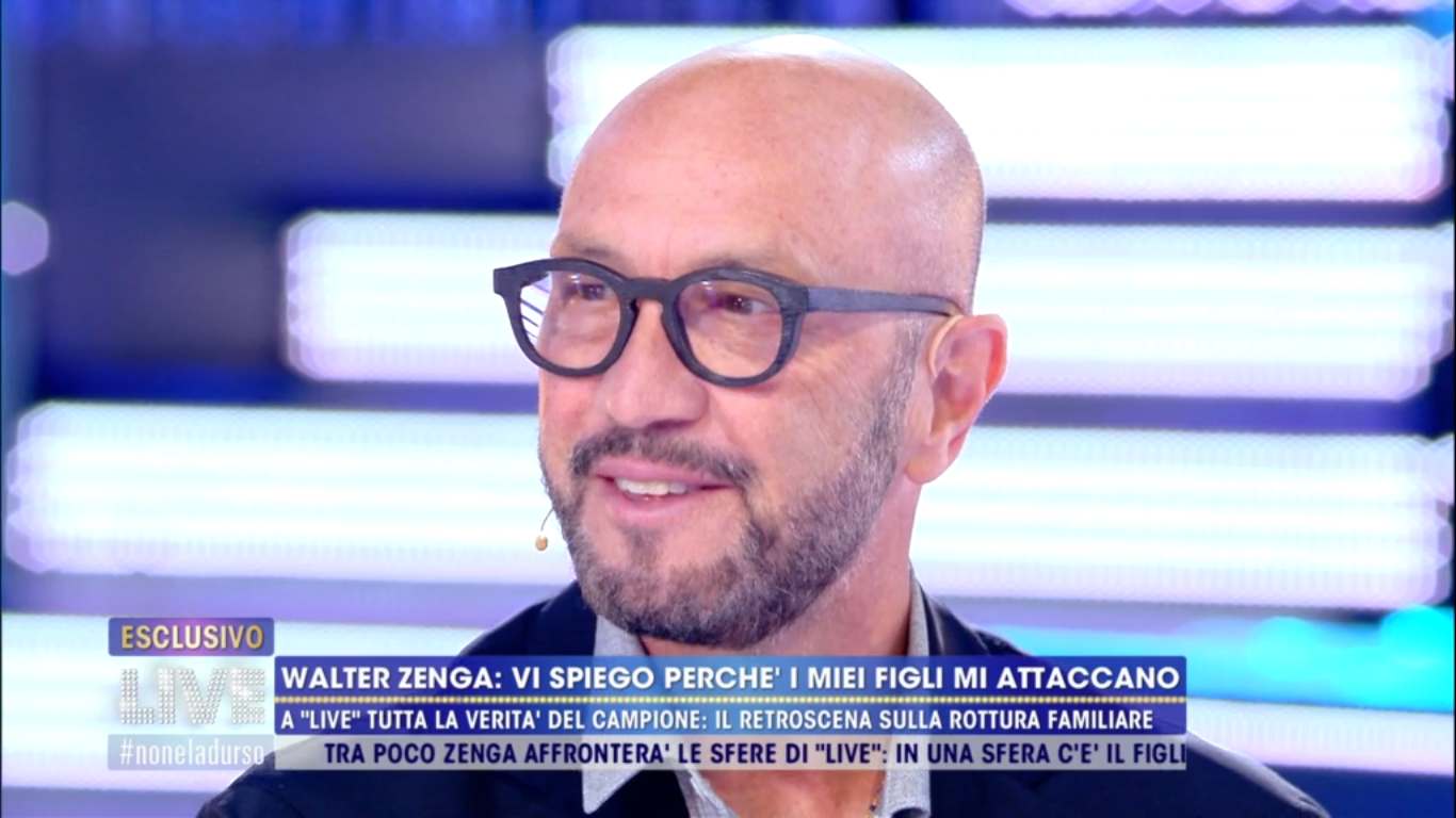 Alda d&#8217;Eusanio contro Walter Zenga: &#8220;Insensibile&#8221; Lui replica: &#8220;Non si deve permettere&#8221;