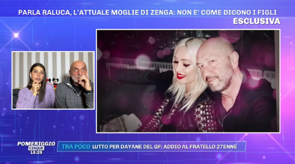 Raluca Rebedea e Walter Zenga