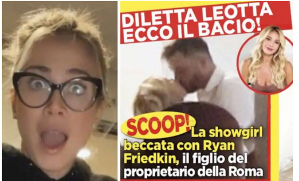 Diletta Leotta bacio