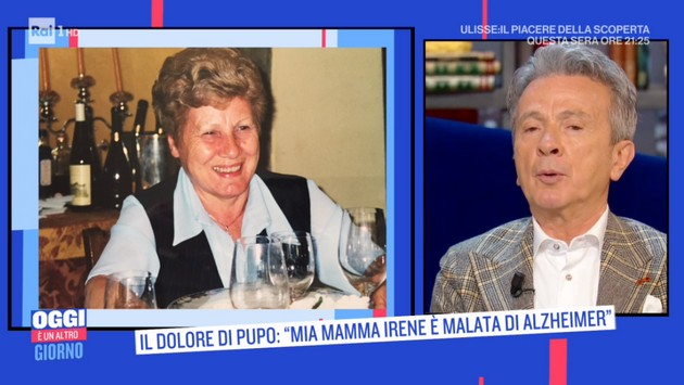 Pupo e mamma Irene